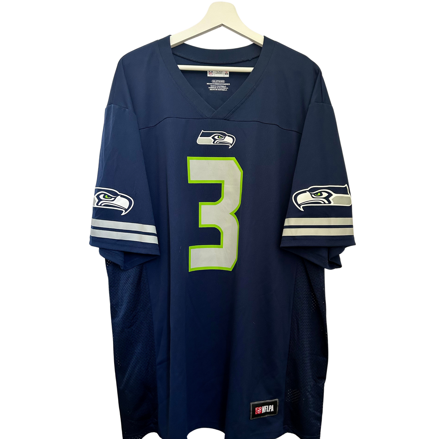 CAMISETA SEATTLE SEAHAWKS RUSELL WILSON #3 2012-2016 - 2XL