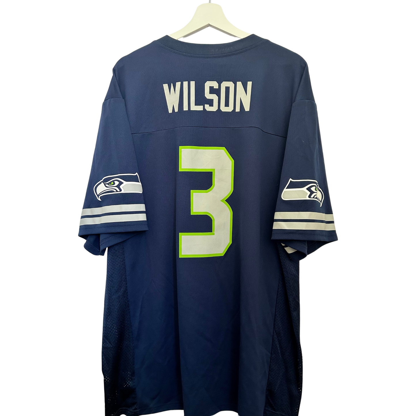 CAMISETA SEATTLE SEAHAWKS RUSELL WILSON #3 2012-2016 - 2XL