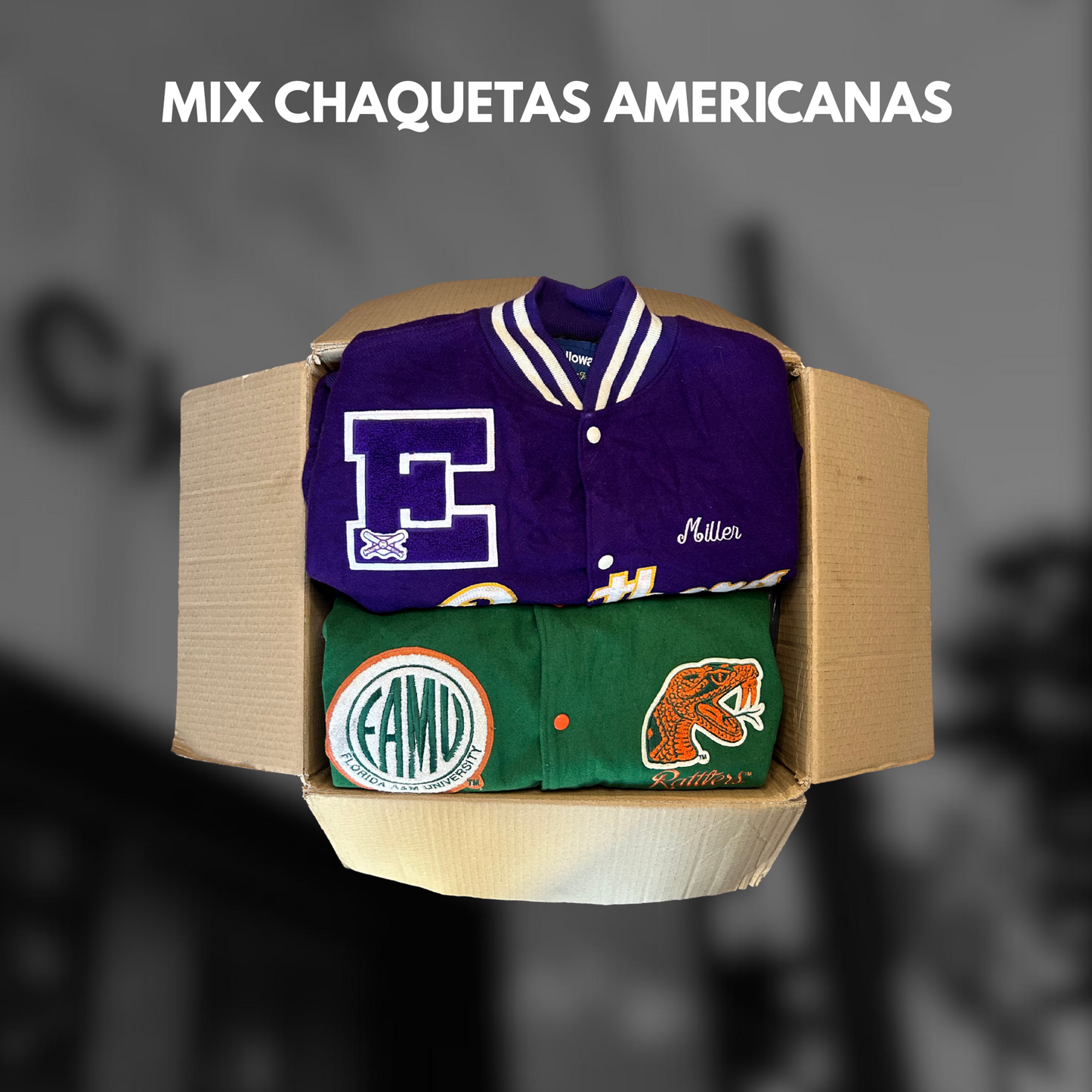 MIX CHAQUETAS VINTAGE AMERICANA