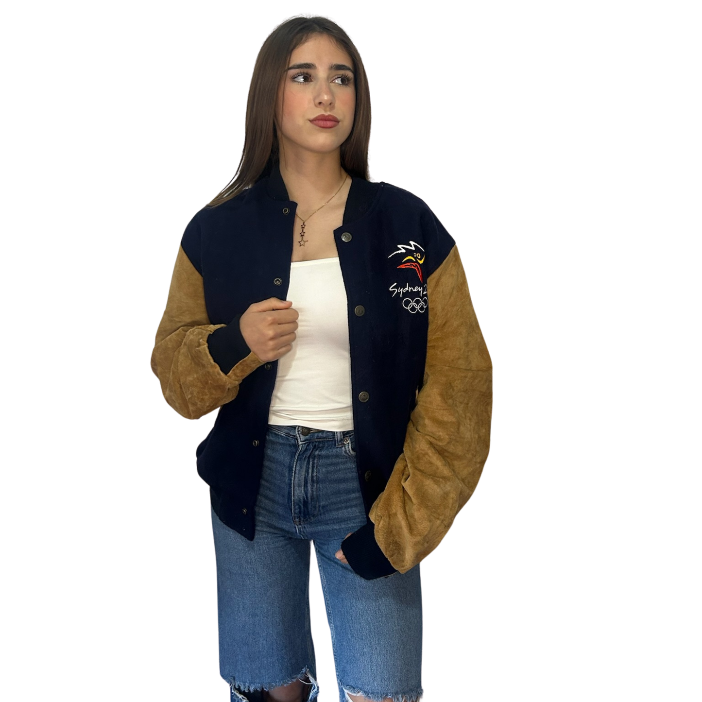 CHAQUETA VINTAGE "Sydney 2000 oficial product" - S